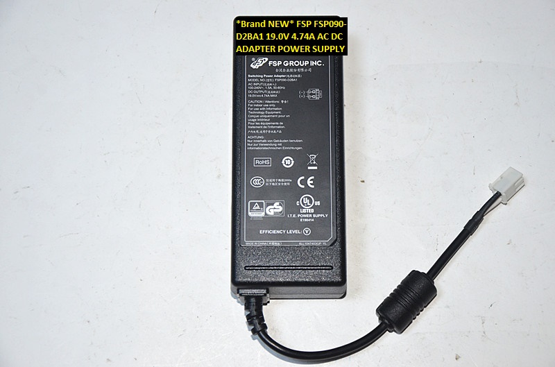 *Brand NEW* FSP FSP090-D2BA1 AC100-240V AC DC ADAPTER 19.0V 4.74A POWER SUPPLY